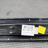 01-06 BMW E46 325 330 M3 Coupe Rear RH Interior Nappa Black Leather Armrest Pad