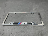 BMW M3 LICENSE PLATE FRAME BRACKET MOUNT HOLDER CHROME