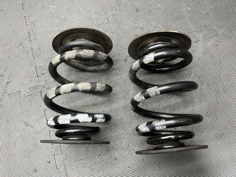 01-06 BMW E46 M3 Convertible Rear Axle Coils Springs Pair White Markings