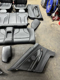 15-20 BMW F82 M4 Coupe Front & Back Seats Cushion Black Leather