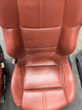 08-13 BMW E93 M3 Convertible Front & Back Seats & Panels Fox Red Leather