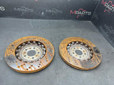 21-23 BMW G80 G82 G83 M3 M4 Rear Brake Discs Rotors Set Genuine