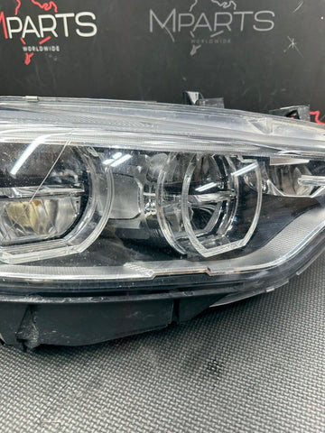 14-17 BMW F32 F36 F82 F80 M4 M3 Rifht Passenger LED Adaptive Headlight *Damage￼