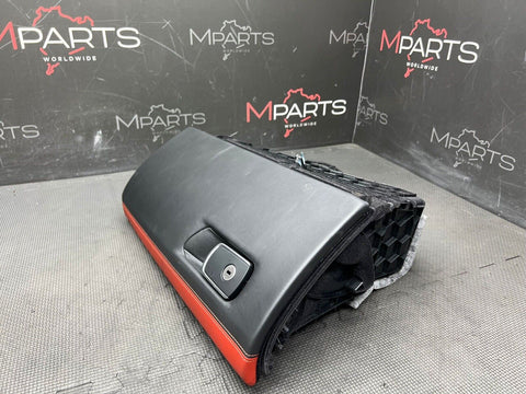 15-20 BMW F80 F82 F83 M3 M4 Glove Box Sakhir Orange Extended Leather