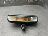 01-06 BMW E46 M3 Rearview Rear View Mirror Homelink SOS *Liquid Damage*