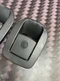 08-13 BMW E92 M3 Coupe Rear Seat Bench Buckle Clips Covers Set Of 2