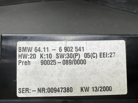 BMW OEM E39 528 530 540 M5 AC HEATER CLIMATE CONTROL SWITCH 8375453