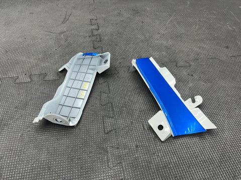 FERRARI 488 GTB REAR SPOILER DECK LID WALL MOULDINGS BRACKETS OEM 86653200