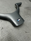 01-06 BMW E46 M3 Lower Steering Wheel Trim Cover Plate Titan Shadow Black