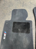 Genuine 2008-2013 BMW E92 M3 Carpets Floor Mats Black Front