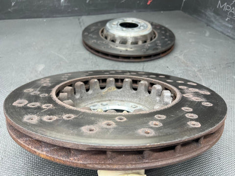 BMW 14-16 F10 M5 Front Left Right Brake Disc Rotors Ventilated LCI