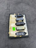 06-10 BMW E60 M5 Sunroof Motor Cover Switches Panel Trim Buttons Alcantara