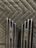 01-06 BMW E46 M3 OEM Left Right Fender Vent Grilles Grills Trim