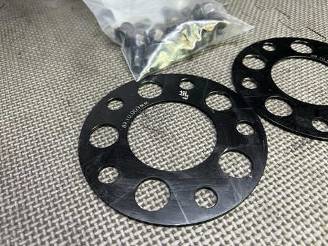 3MM Spacers + Bolts PAIR 5x120 BMW E F SERIES