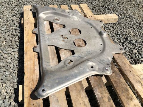 06-10 BMW E60 M5 ENGINE SHIELD ALUMINUM SKID PLATE COVER OEM