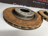 94-06 BMW E46 M3 Front Brake Rotors Left Right Pair Set OEM