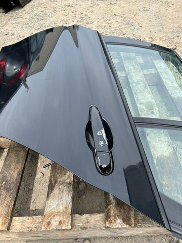 (PICKUP ONLY) 15-18 BMW F30 F80 M3 Black Rear Left Driver Door Shell