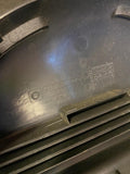 01-06 BMW E46 M3 Convertible Rear Interior Seat Belt Grille Trim Panel Black