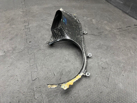 FERRARI 488 GTB SPIDER REAR RH RIGHT CARBON FIBER AIR SURROUND OEM 88862100