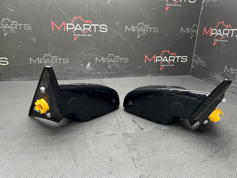 15-20 BMW F82 F83 M4 DOOR MIRRORS / CAMERA / NO LANE ASSIST / BLACK