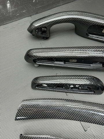 BMW E46 M3 01-06 Carbon Fiber Interior trim Convertible 8 Piece Complete OHC