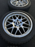 17” BBS RGR RX222 WHEELS RIMS 5x120 SET OF 4 17x9