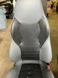 Genuine 1999 2000 2001 2002 BMW Z3 M Roadster Gray Interior Front Leather Seats