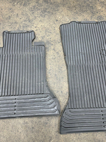 OEM BMW All Weather Floor Mats Set BLACK 2010-2013 F10 5 Series 51472153725/889