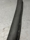 01-06 BMW E46 M3 Coupe Front A Pillar Black OEM Left Driver *Fabric Peeled*