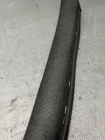 01-06 BMW E46 M3 Coupe Front A Pillar Black OEM Left Driver *Fabric Peeled*