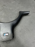 01-06 BMW E46 M3 Lower Steering Wheel Trim Cover Plate Titan Shadow Black