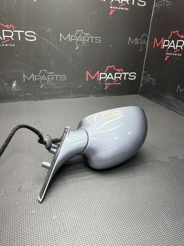 01-06 BMW E46 M3 Left Driver Side Mirror Silver Grey Metallic