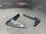 15-20 BMW F80 F82 F83 M3 M4 Rear Bumper Splitters Carbon Fiber