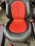 16-20 FERRARI 488 Spider Complete Interior Seats Panels Red Black 4k Miles￼