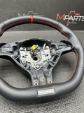 Perforated Leather BMW Flatbottom Steering Wheel Custom 01-06 BMW E46 M3 Manual