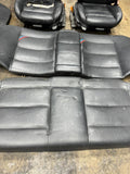 95-99 BMW E36 M3 Sedan Front & Back Seats Cushion Black Leather