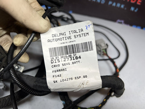 Ferrari 488, Main Dash Wire Harness, Used, P/N, 317546