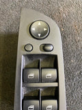 08-11 BMW E90 Sedan Front Driver Main Master Power Window Switch FOLDING MIRRORS