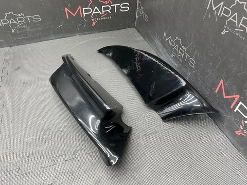 08-13 BMW E90 E92 E93 M3 Front Bumper Splitters Gloss Black