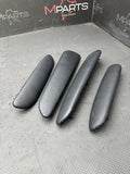 01-06 BMW E46 M3 Coupe Arm Rest Pads Front & Rear Left Right Black