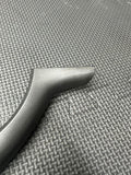 01-06 BMW E46 M3 Lower Steering Wheel Trim Cover Plate Titan Shadow Grey Gray