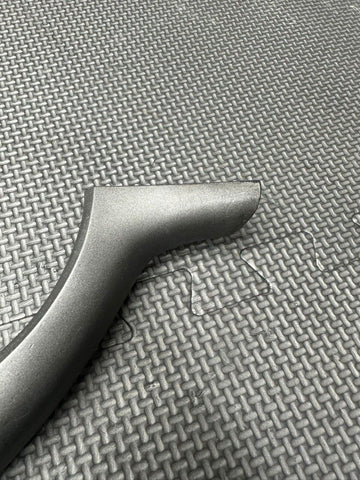 01-06 BMW E46 M3 Lower Steering Wheel Trim Cover Plate Titan Shadow Grey Gray
