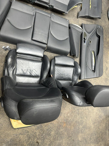 01-06 BMW E46 M3 Coupe Leather Complete Interior Seats & Panels Powered Heated