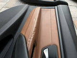 15-18 OEM BMW F80 M3 Set Of 4 Door Cards Panels Leather Cinnamon SET RARE