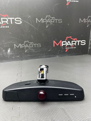 01-06 BMW E46 M3 Rearview Rear View Mirror HOMELINK SOS *Lens Fade*