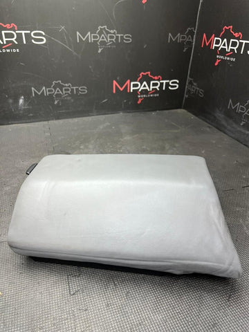 BMW E46 M3 01-06 Rear Seat Back Cushion Grey Leather Ski Backrest Convertible