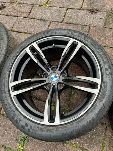 OEM Genuine BMW F80 F82 F83 M3 M4 Rim Wheel Double Spoke 437M 9JX19 10JX19 SET