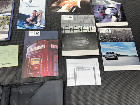 OEM BMW 01-06 E46 M3 COUPE OWNERS MANUAL BOOKS BROCHURES