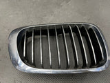 01-06 BMW E46 M3 Front Passenger Right Chrome Frame Kidney Grille Genuine