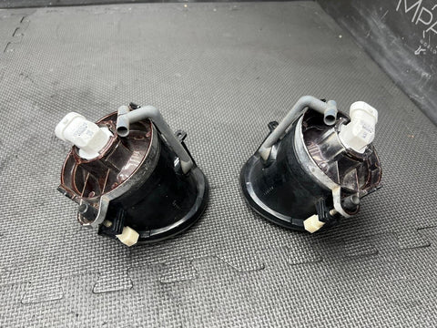 01-06 BMW E46 M3 OEM ZKW Fog Lights Lamps Pair Clear